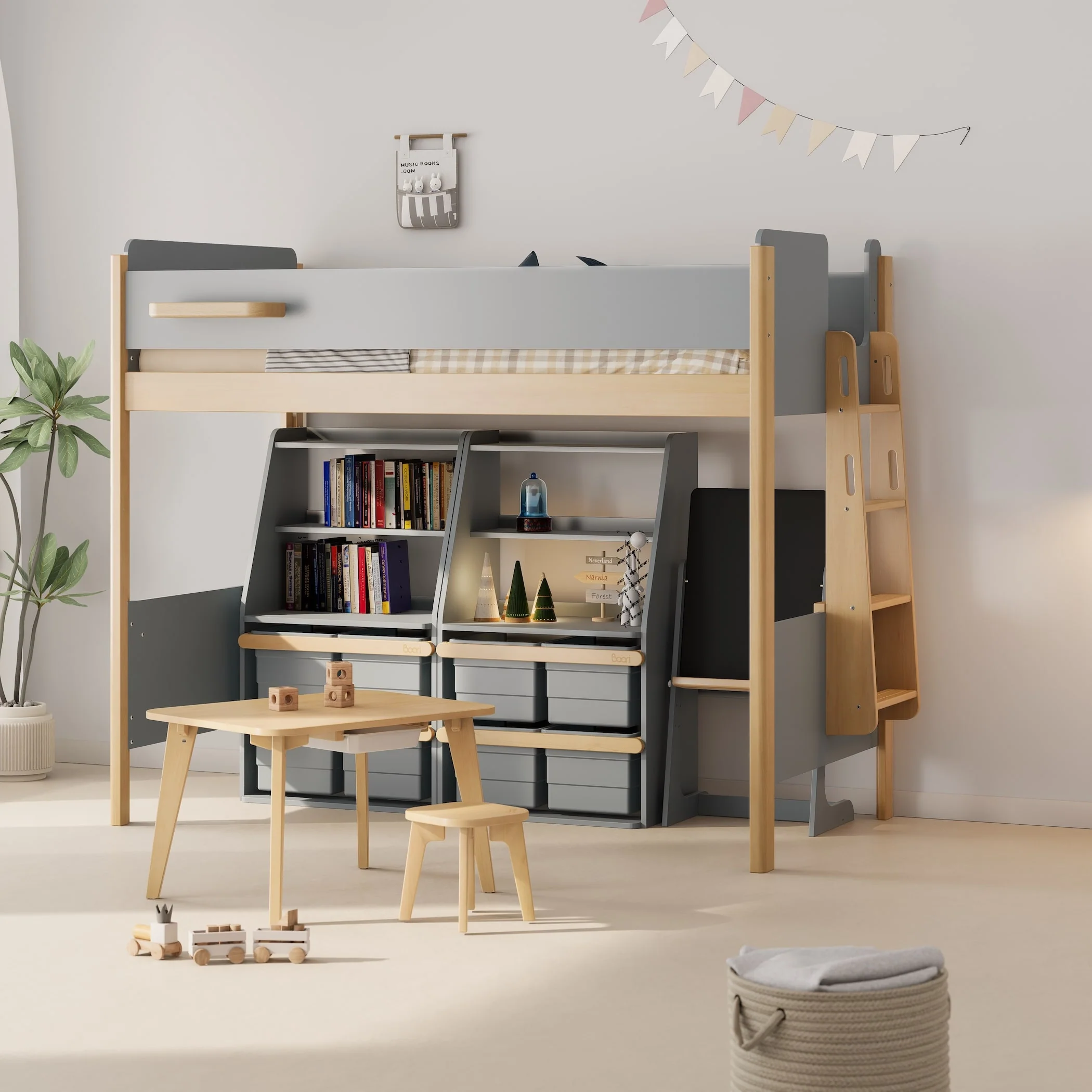 Natty King Single Loft + Ladder - Image 7