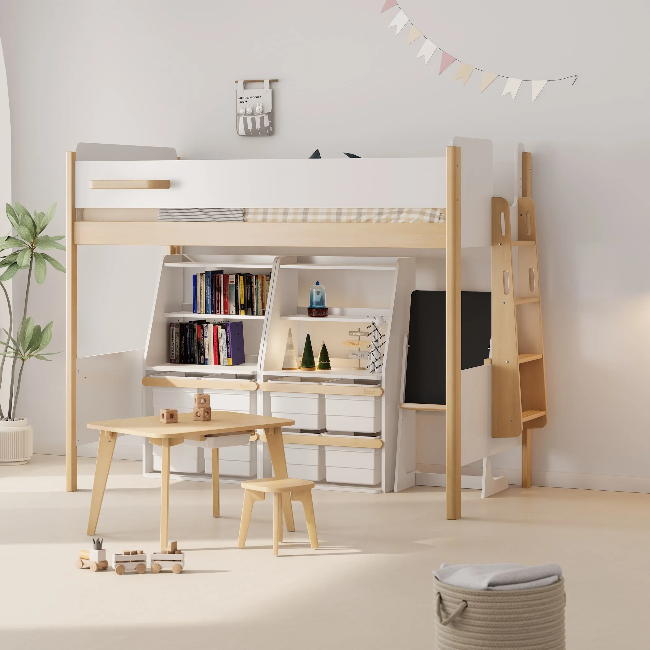 Natty King Single Loft + Ladder - Image 8