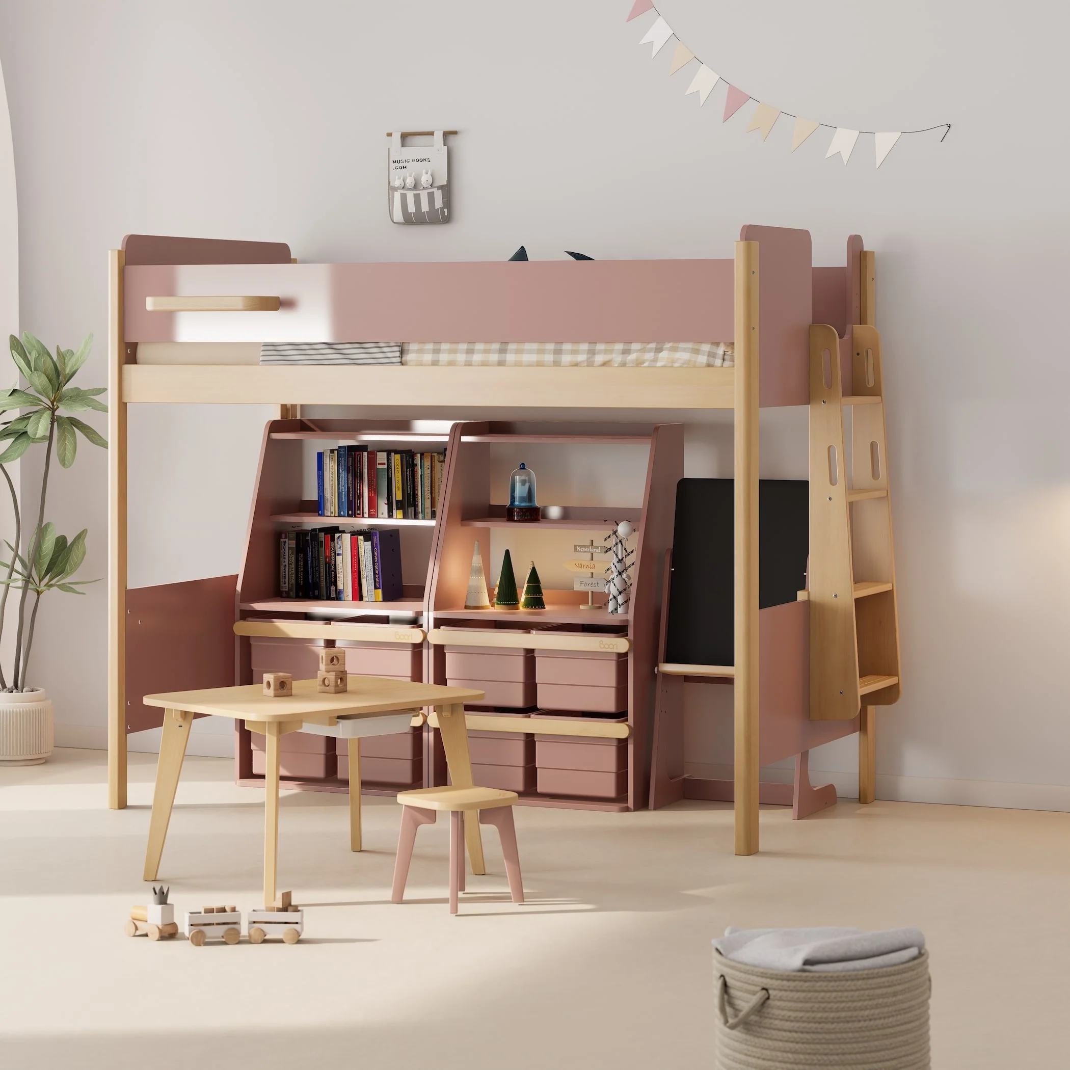 Natty King Single Loft + Ladder - Image 9