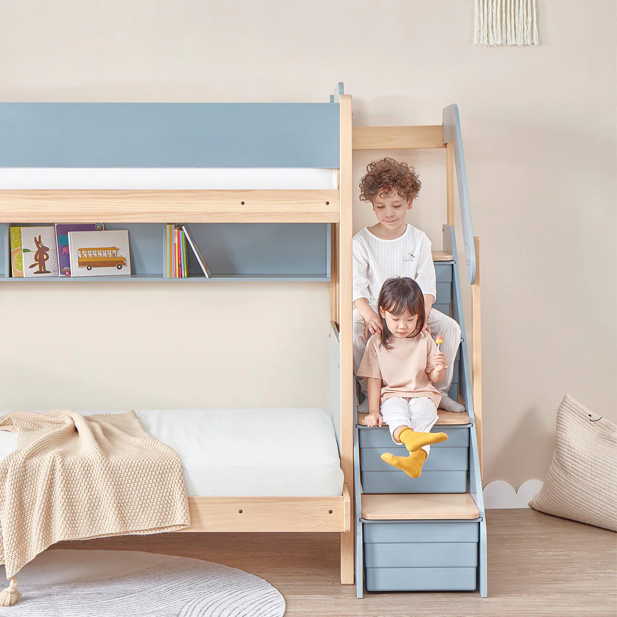 Natty Storage Staircase Maxi Bunk Bed Package Deal - Image 3