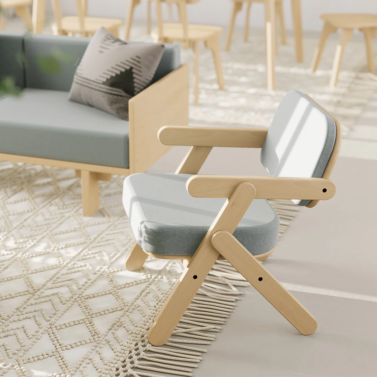 Neat Armchair - Image 4