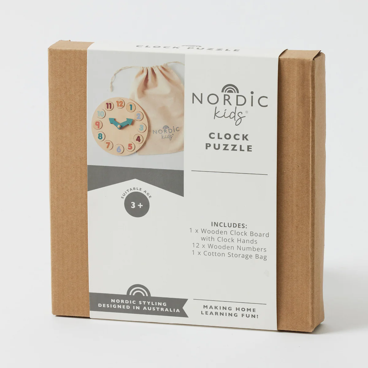Nordic Kids Clock Puzzle - Image 4