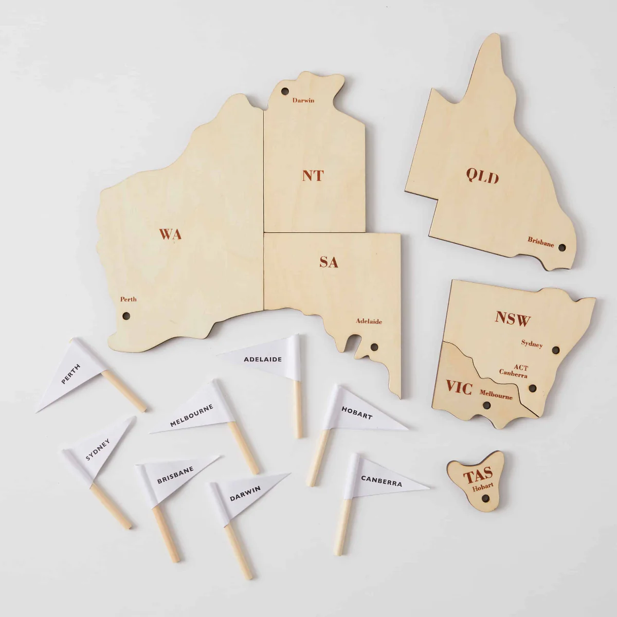 Nordic Kids Map Of Australia Puzzle - Image 2