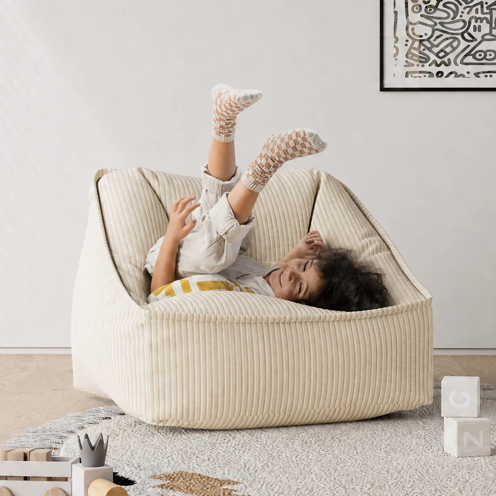 Olli Kids Corduroy Lounge Chair V26 - Image 10