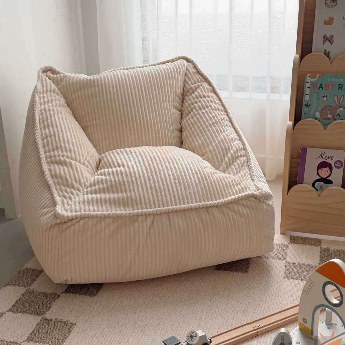Olli Kids Corduroy Lounge Chair V26 - Image 16