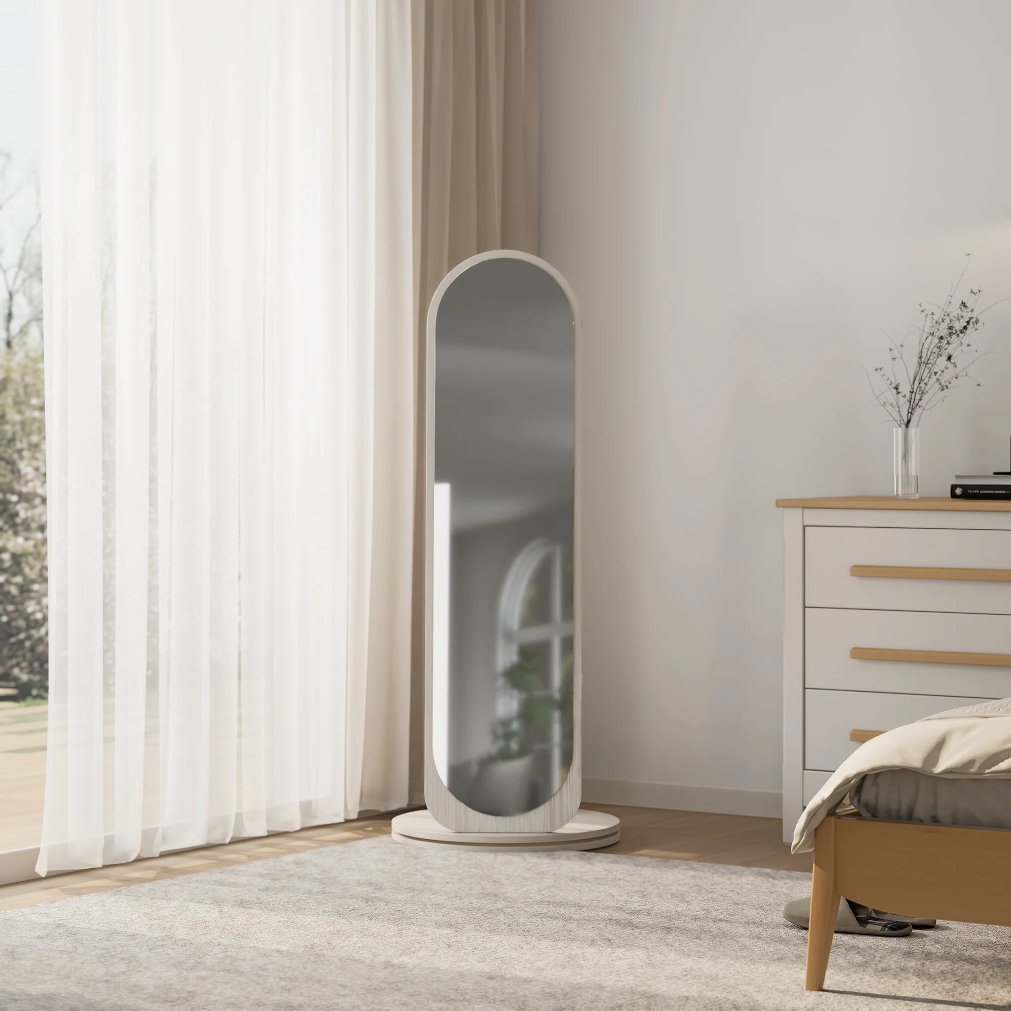 Orbis Rotating Dressing Mirror - Image 15