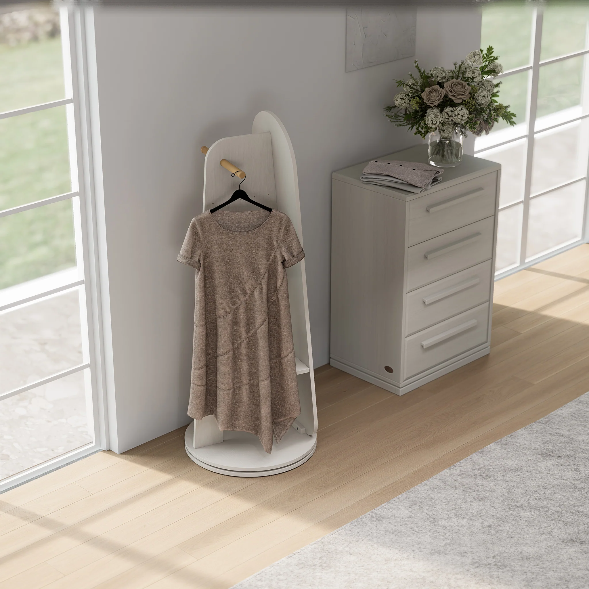 Orbis Rotating Dressing Mirror - Image 5