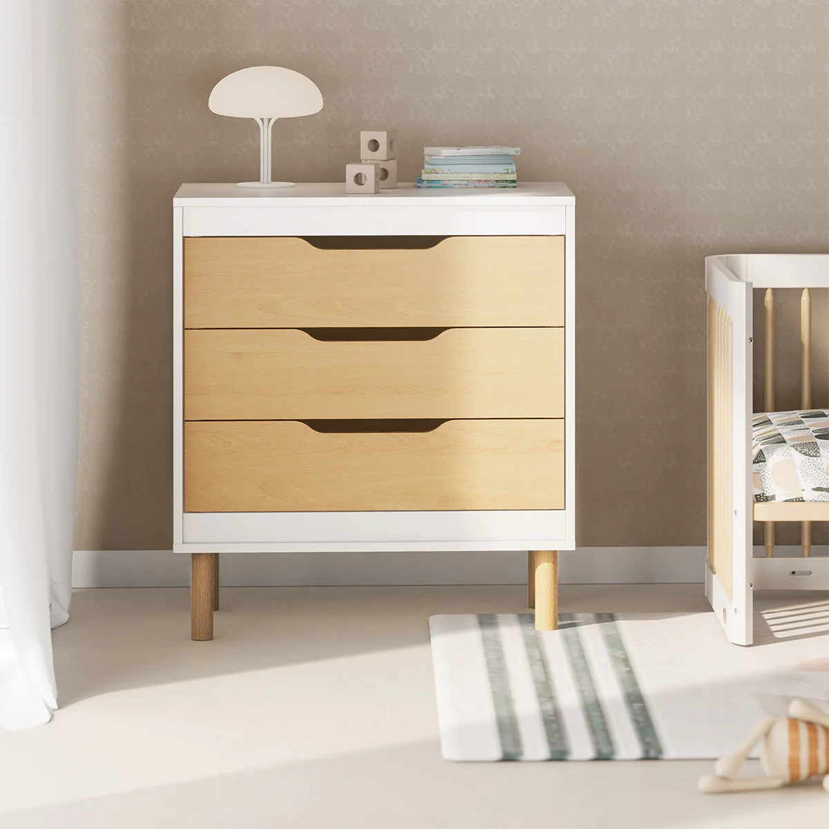 Perla 3 Drawer Chest + Change Tray - Image 4