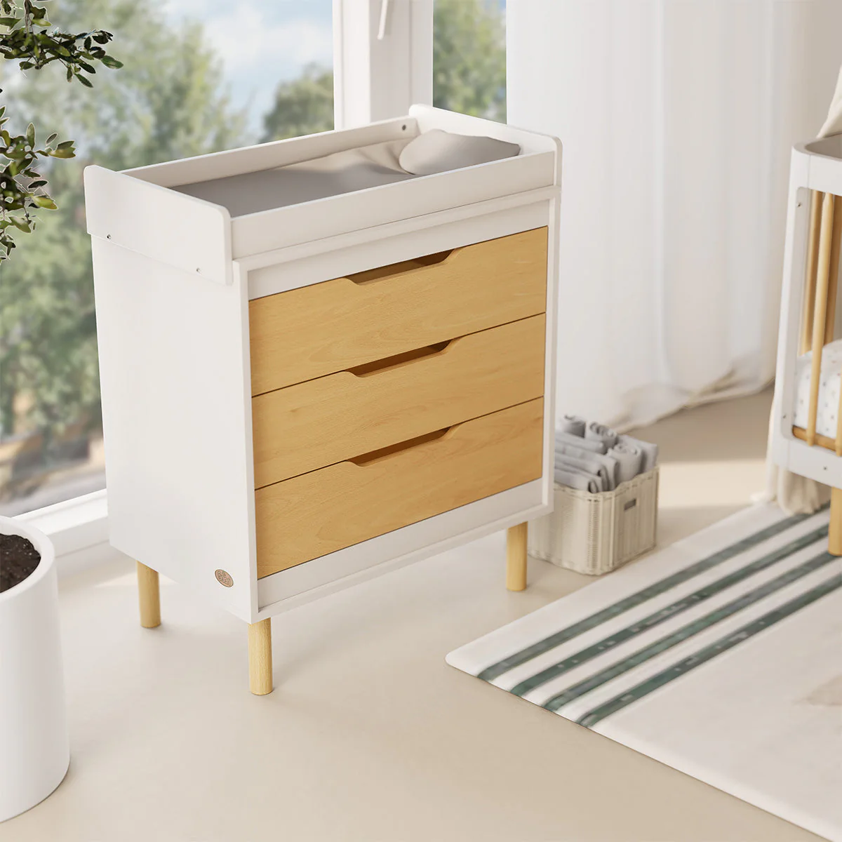 Perla 3 Drawer Chest + Change Tray - Image 7