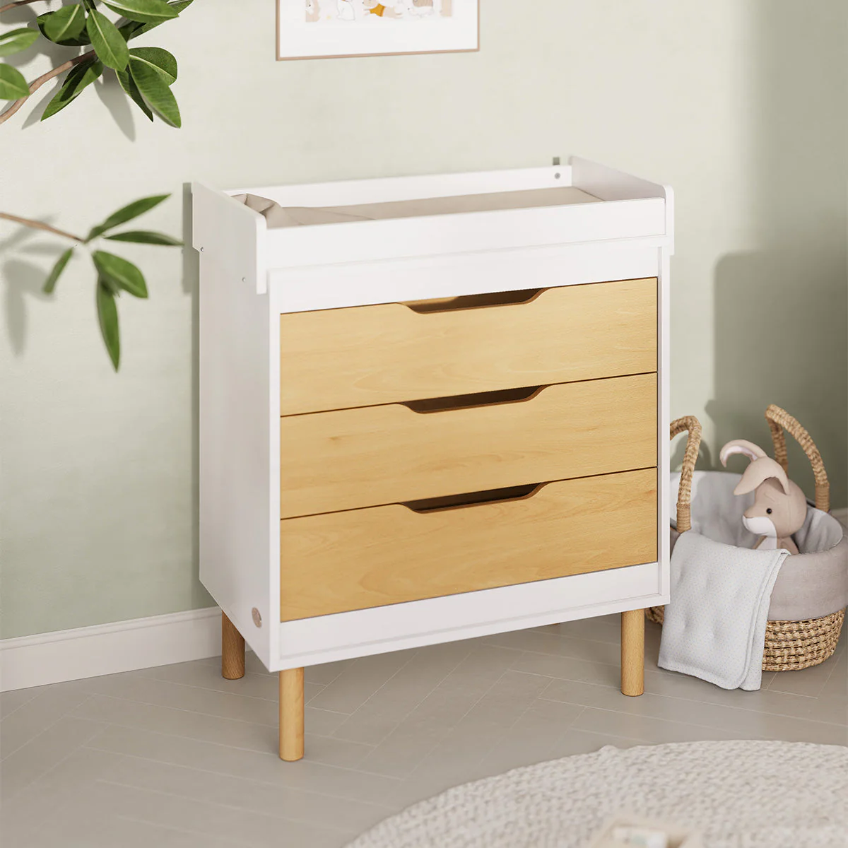 Perla 3 Drawer Chest + Change Tray - Image 8