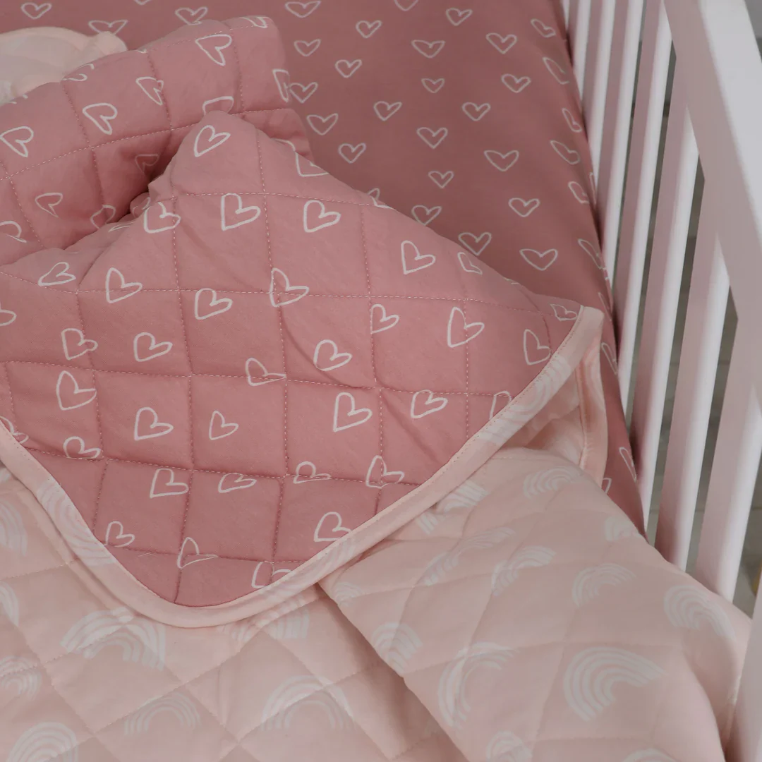 Bubba Blue Reversible Cot Quilt - Image 2