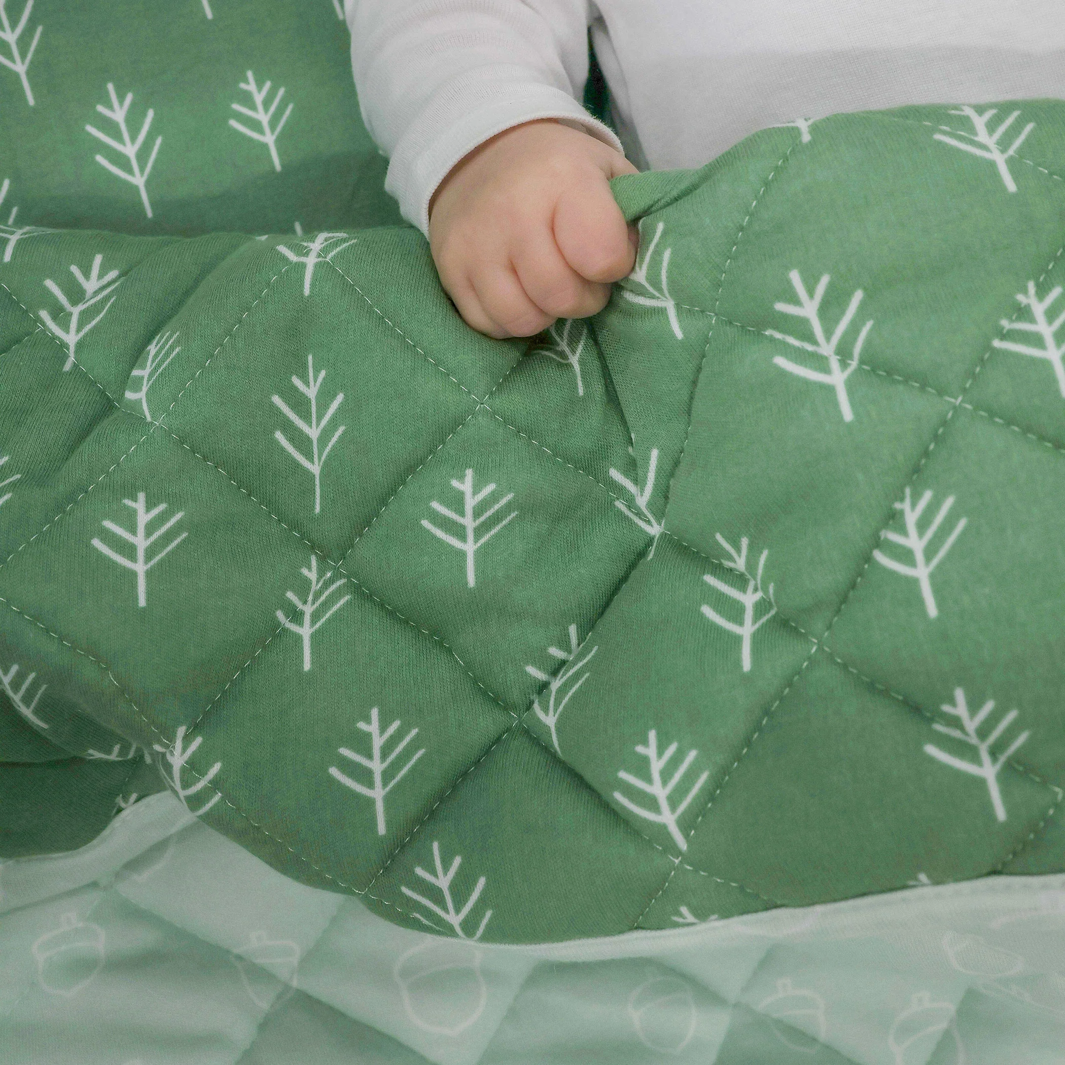 Bubba Blue Reversible Cot Quilt - Image 7