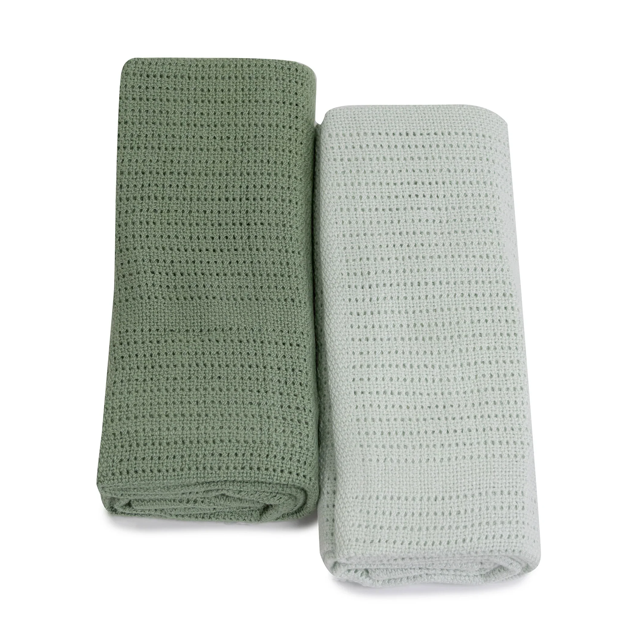 Bubba Blue 2pk Cellular Blanket - Image 3
