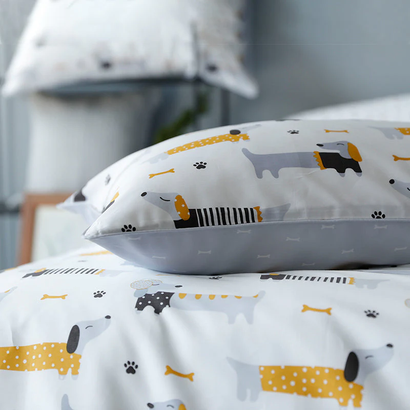Sausage Dogs Quilt Cover Set - Image 2