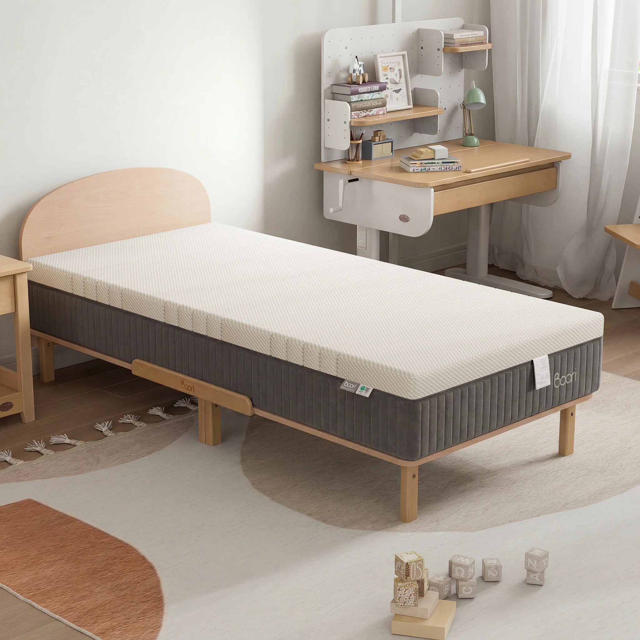 Single Lux Pocket Spring Mattress 188 x 90 x 26cm - Image 10