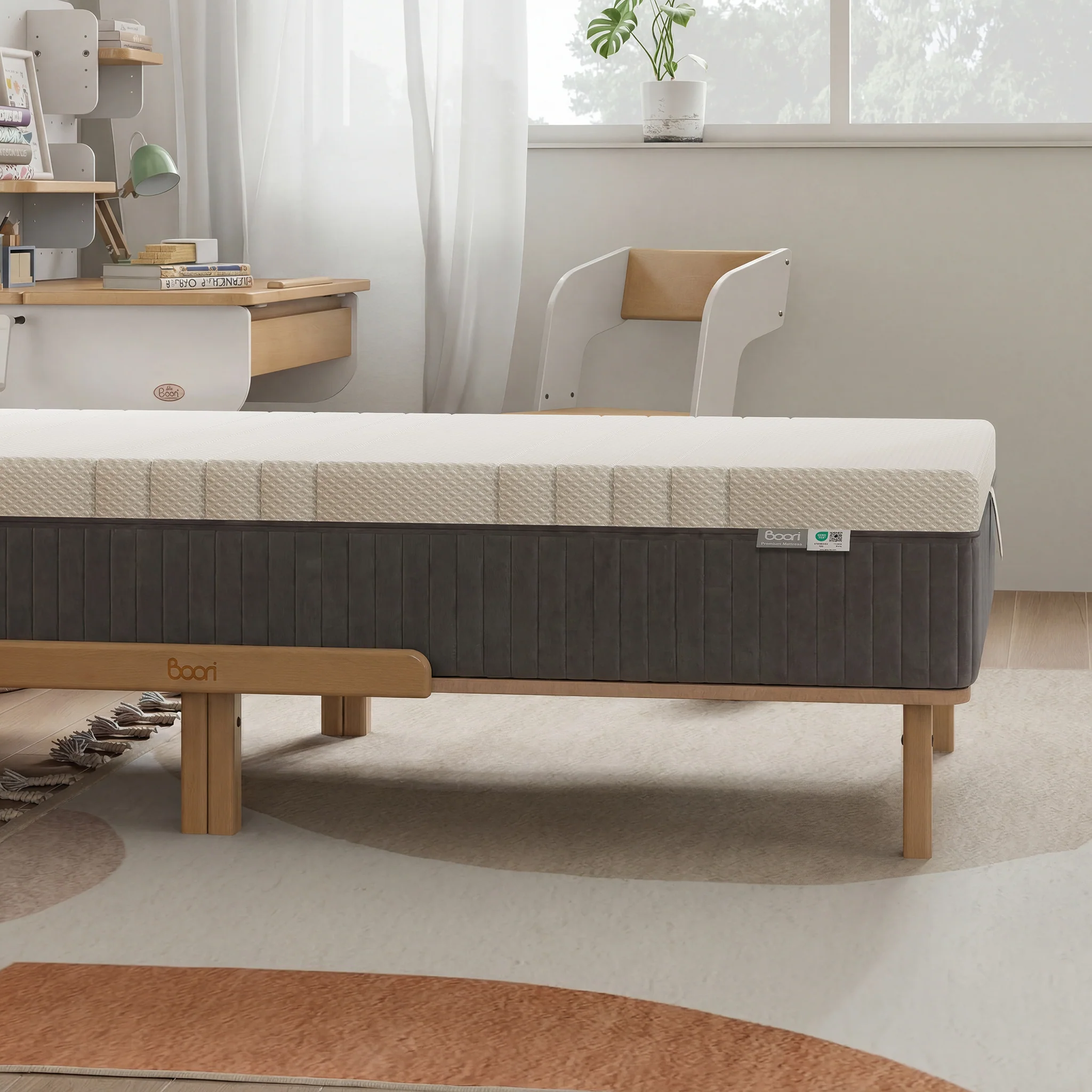 Single Lux Pocket Spring Mattress 188 x 90 x 26cm - Image 9