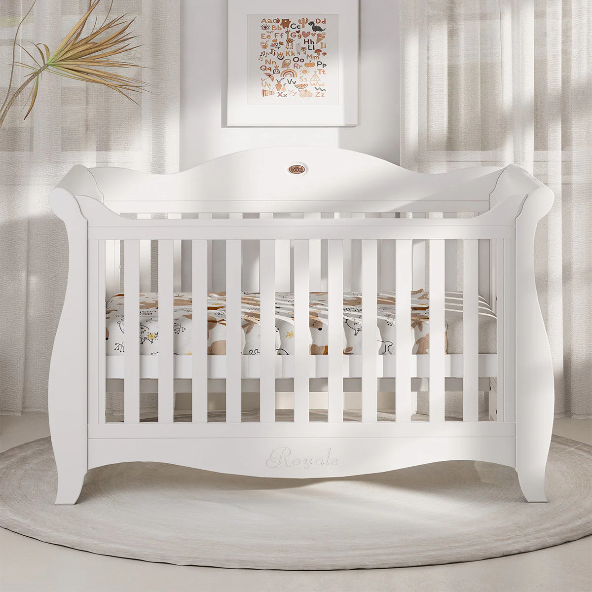 Sleigh Royale Baby Cot V26 - Image 3