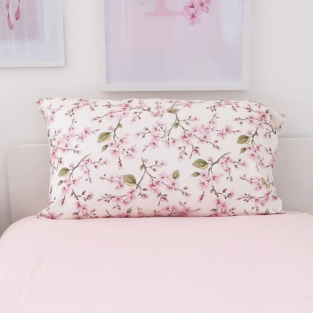 Snuggle Hunny Single Pillowcase - Cherry Blossom - Image 3