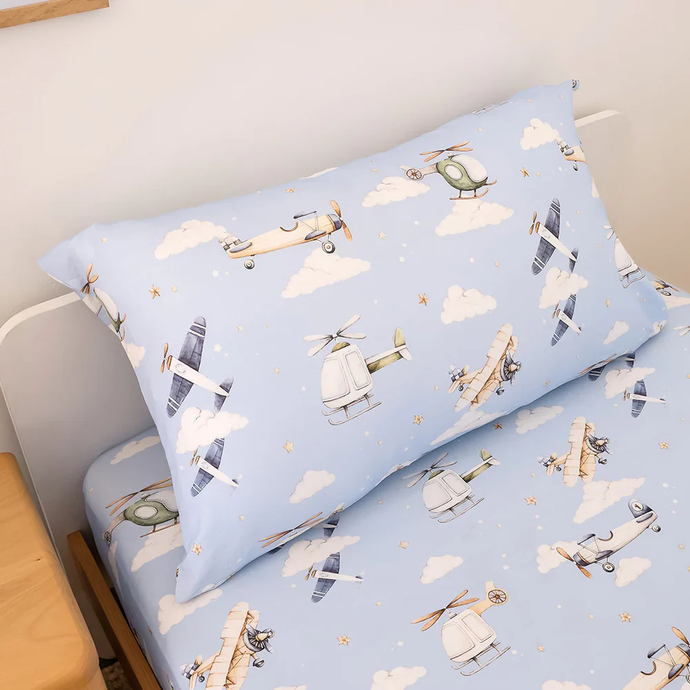 Snuggle Hunny Single Pillowcase - Taking Flight