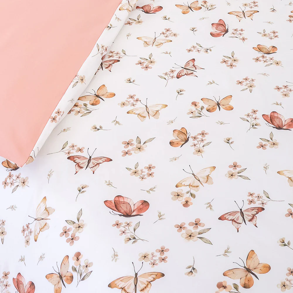 Snuggle Hunny Single Quilt Cover - Butterfly - Image 3