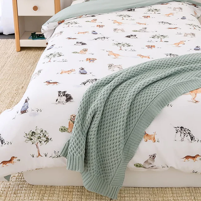 Snuggle Hunny Double Quilt Cover - Dog Park - Image 2