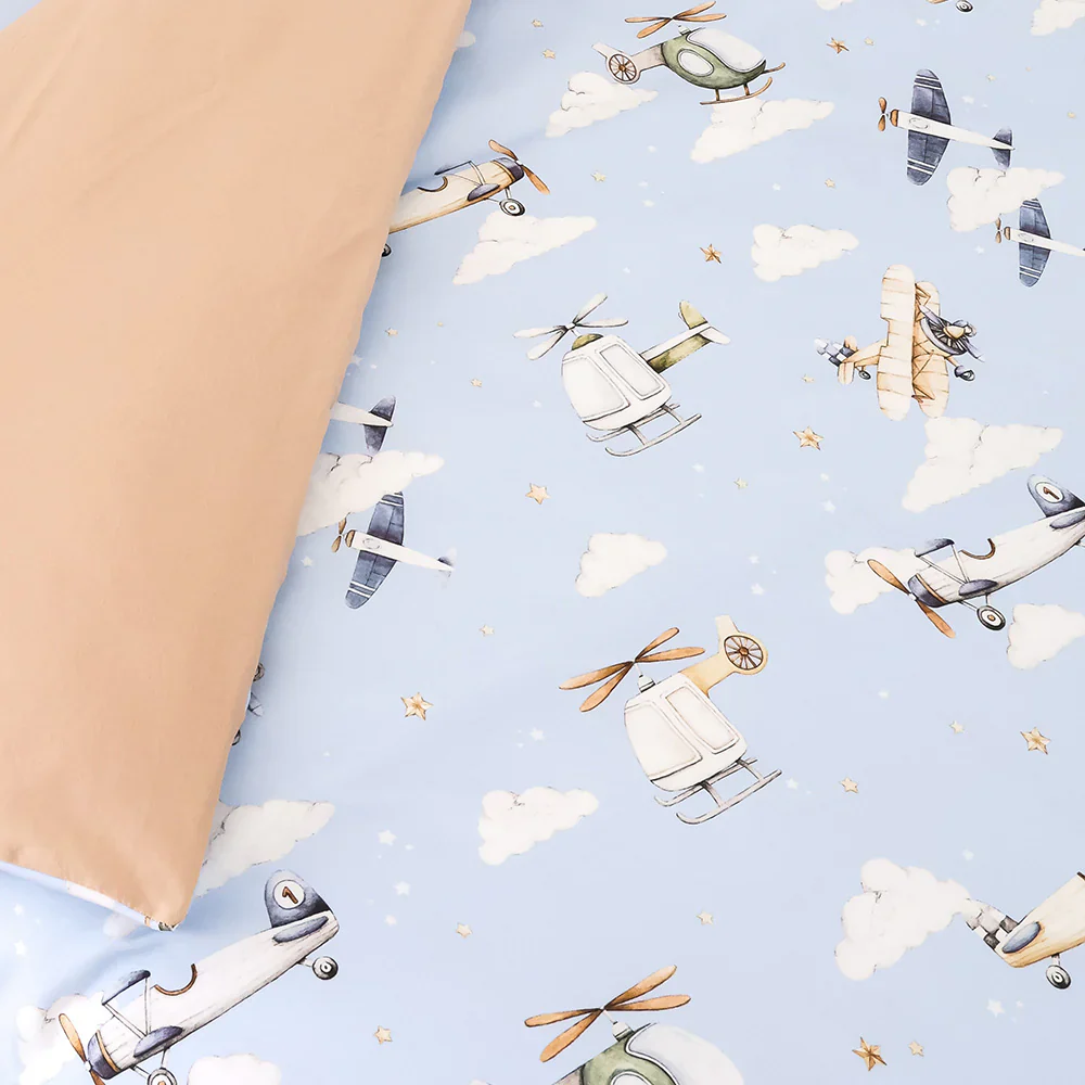 Snuggle Hunny Single Quilt Cover - Taking Flight - Image 4