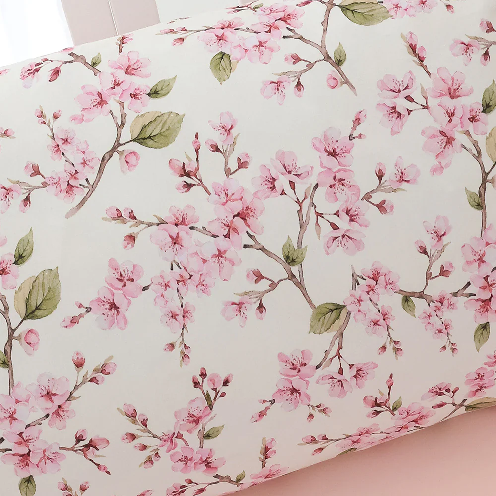 Snuggle Hunny Toddler Pillowcase 57 x 38cm-Cherry Blossom - Image 2