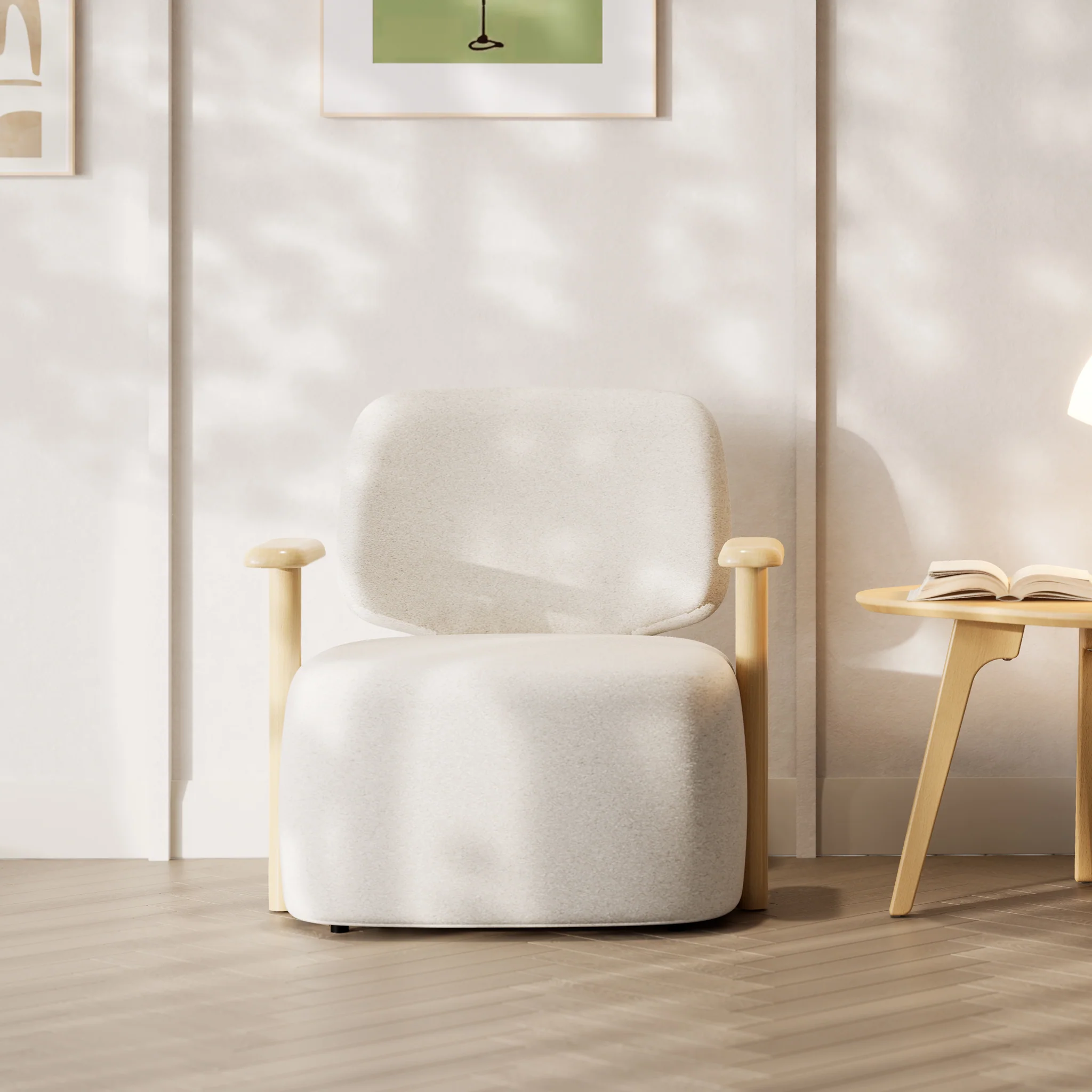 Sol Boucle Armchair - Image 4