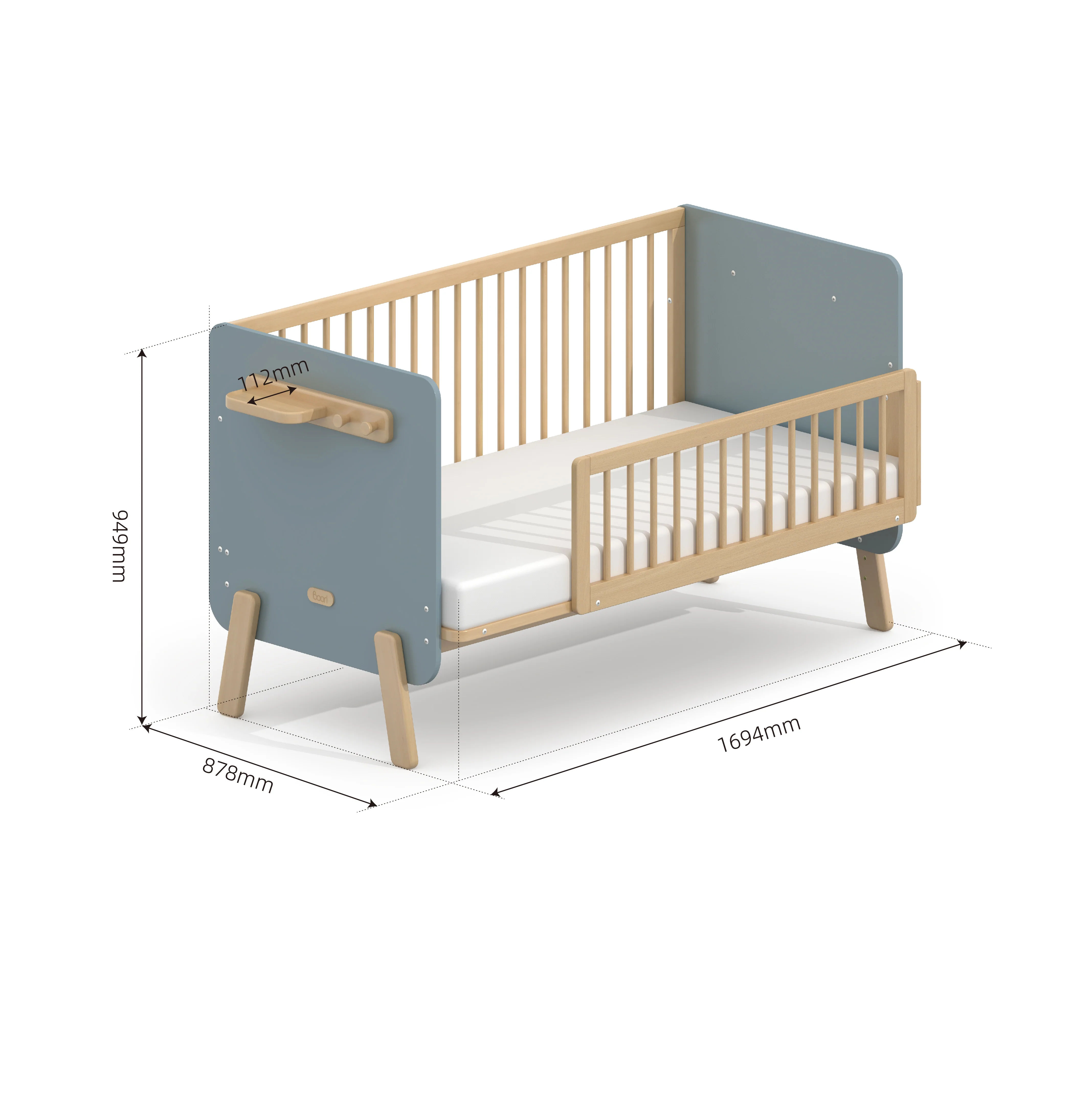 Sunshine Bedside Bed - Image 2