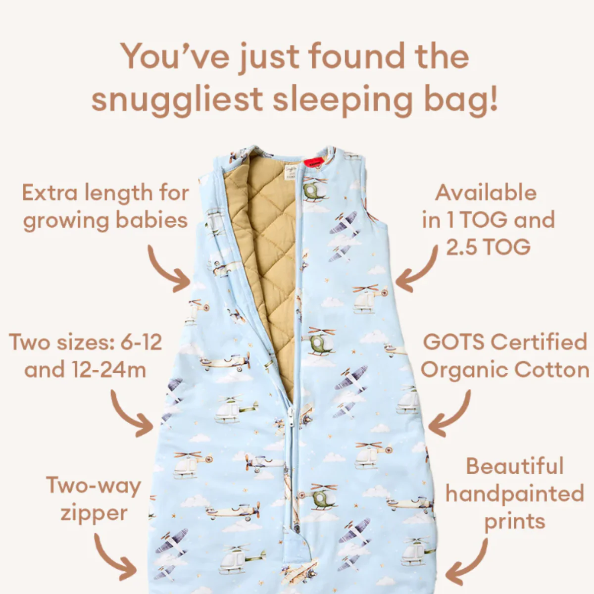 Taking Flight Organic Sleeping Bag - Image 4