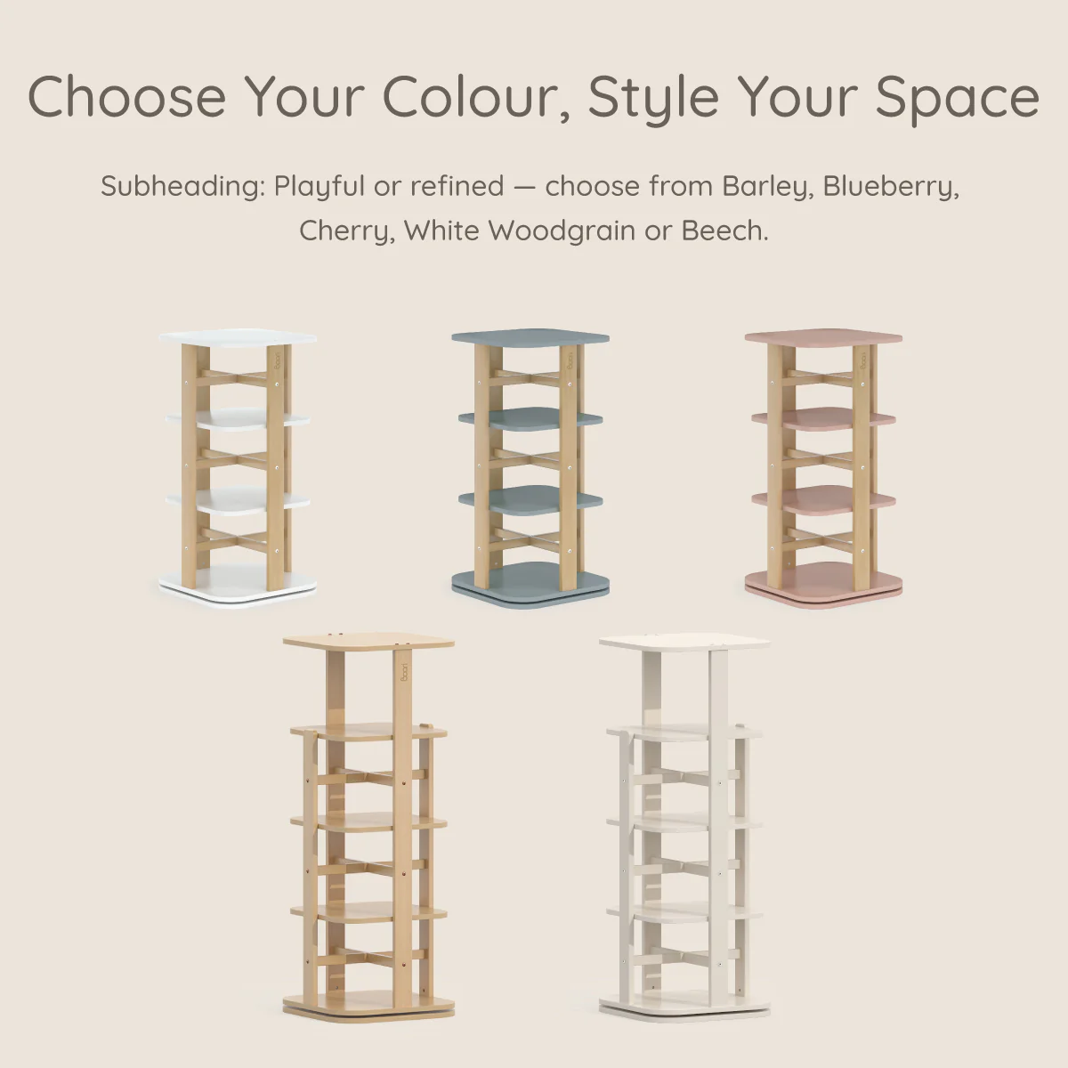 Tidy Rotating Bookshelf - Image 7