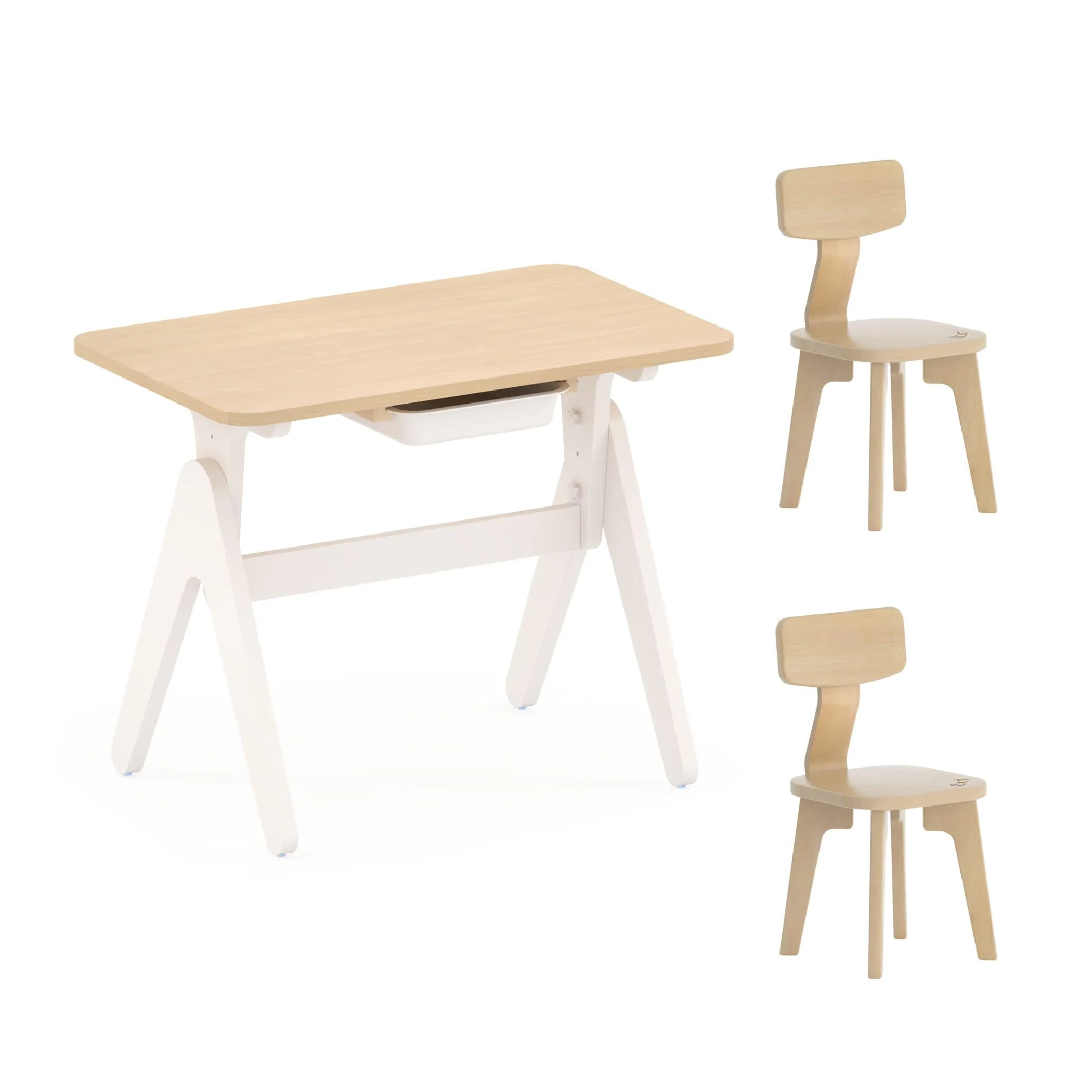 Tidy Learning Table & 2 Chairs Bundle - Image 9