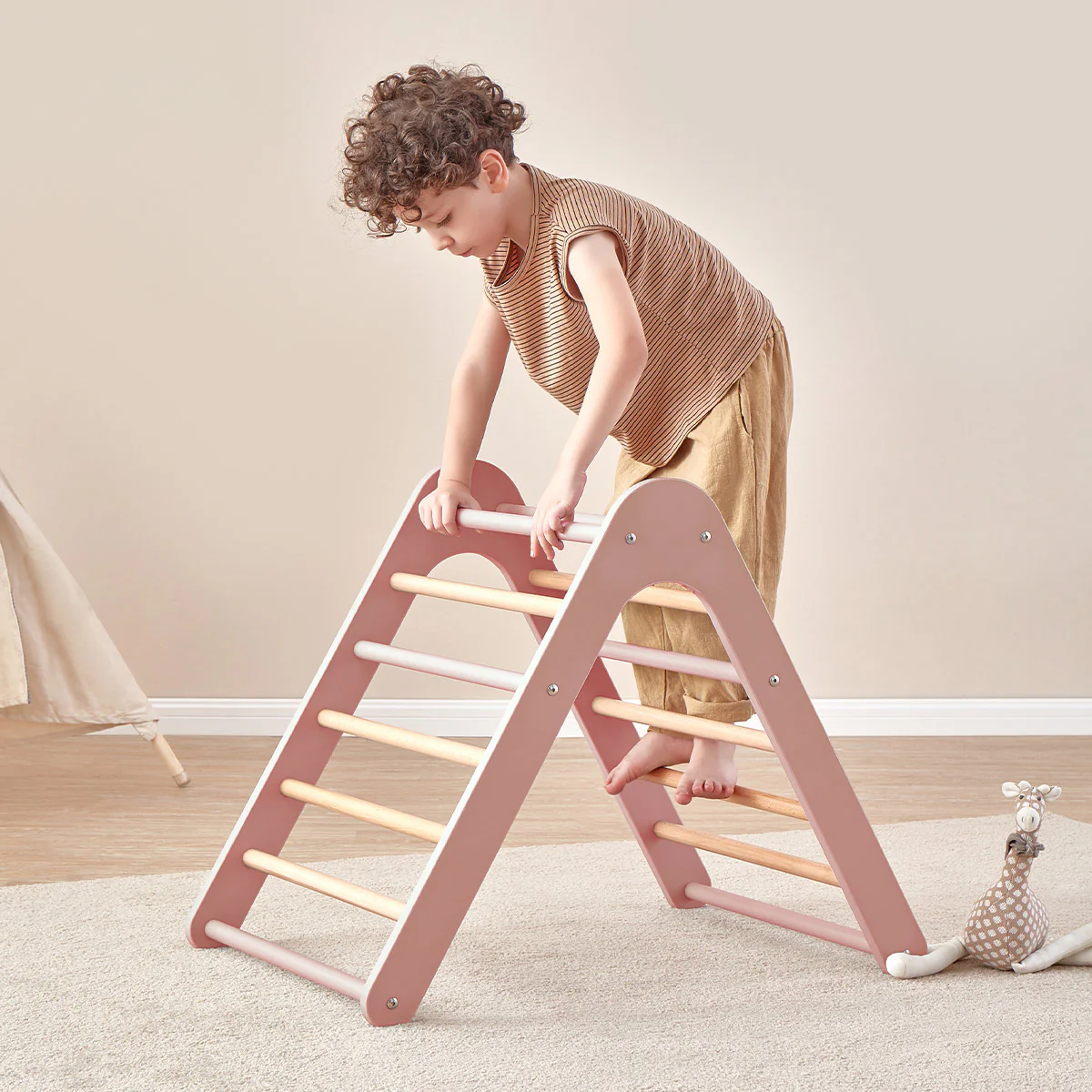 Tidy Pikler Climbing Triangle & Ramp 2 Piece Set - Image 5