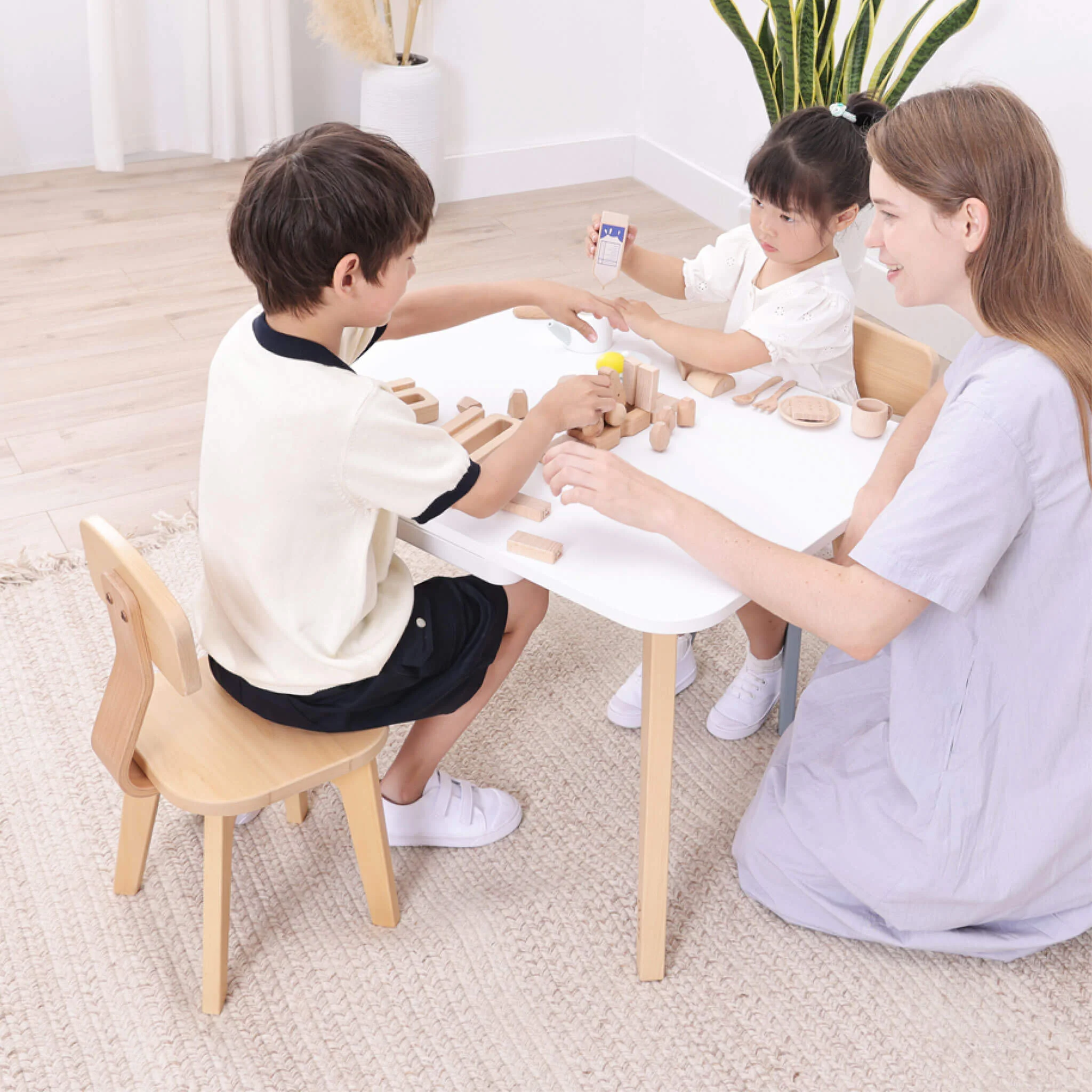 Tidy Table + Two Chairs V25 - Image 2