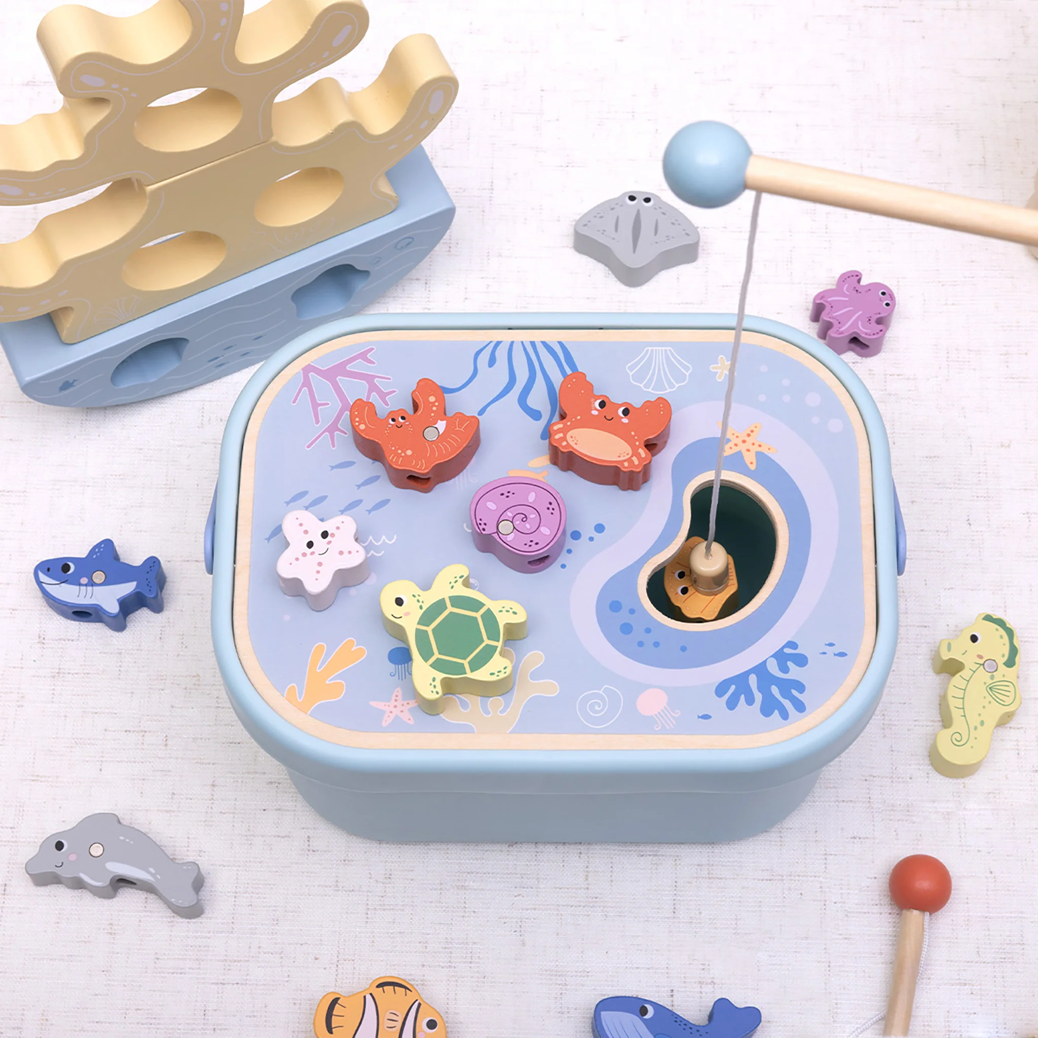 Tooky Toy 3 In 1 Fishing Box - Image 6