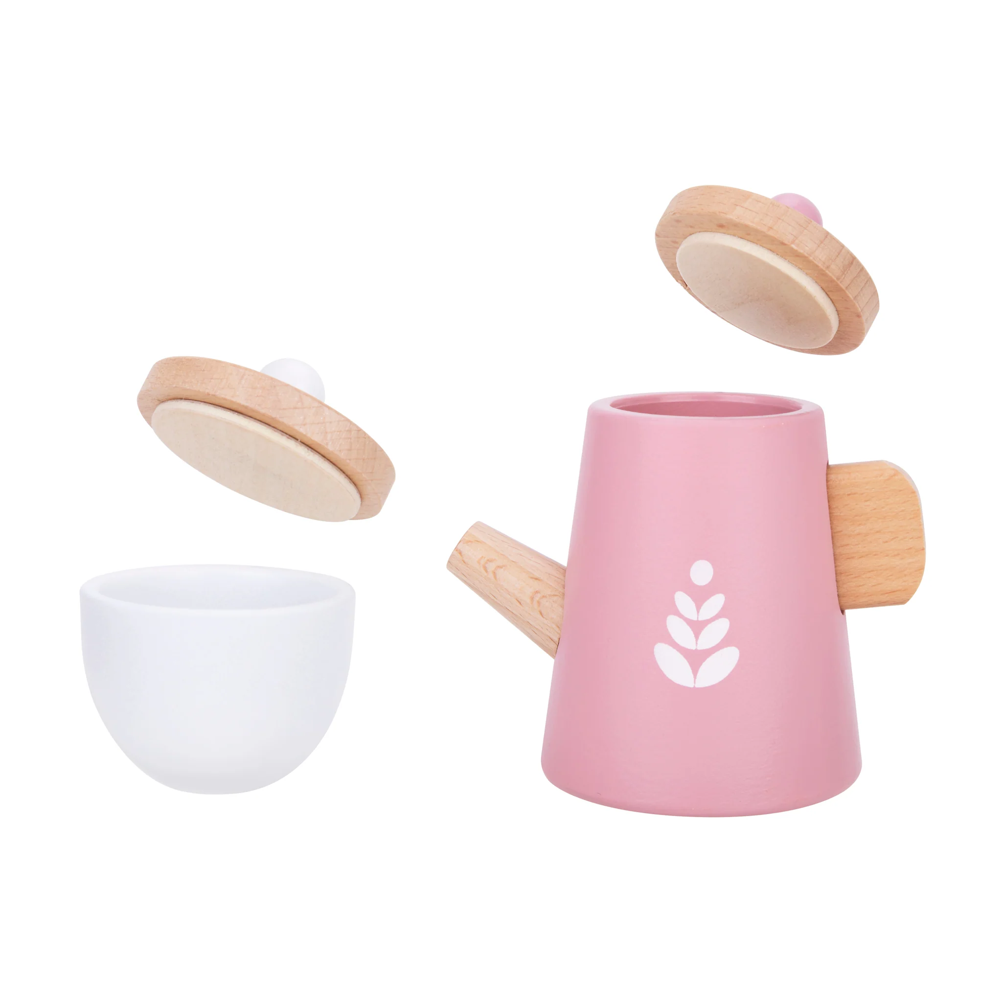 Tooky Wooden Toy Tea Set for Kids | Pretend Play Tea Time Set - Image 9