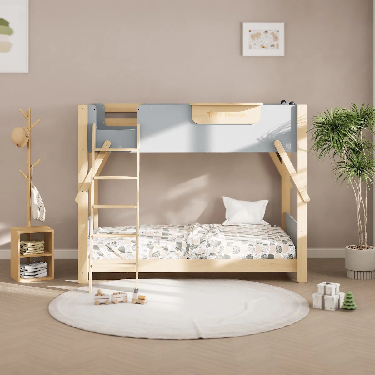 Treehouse King Single Bunk + Ladder