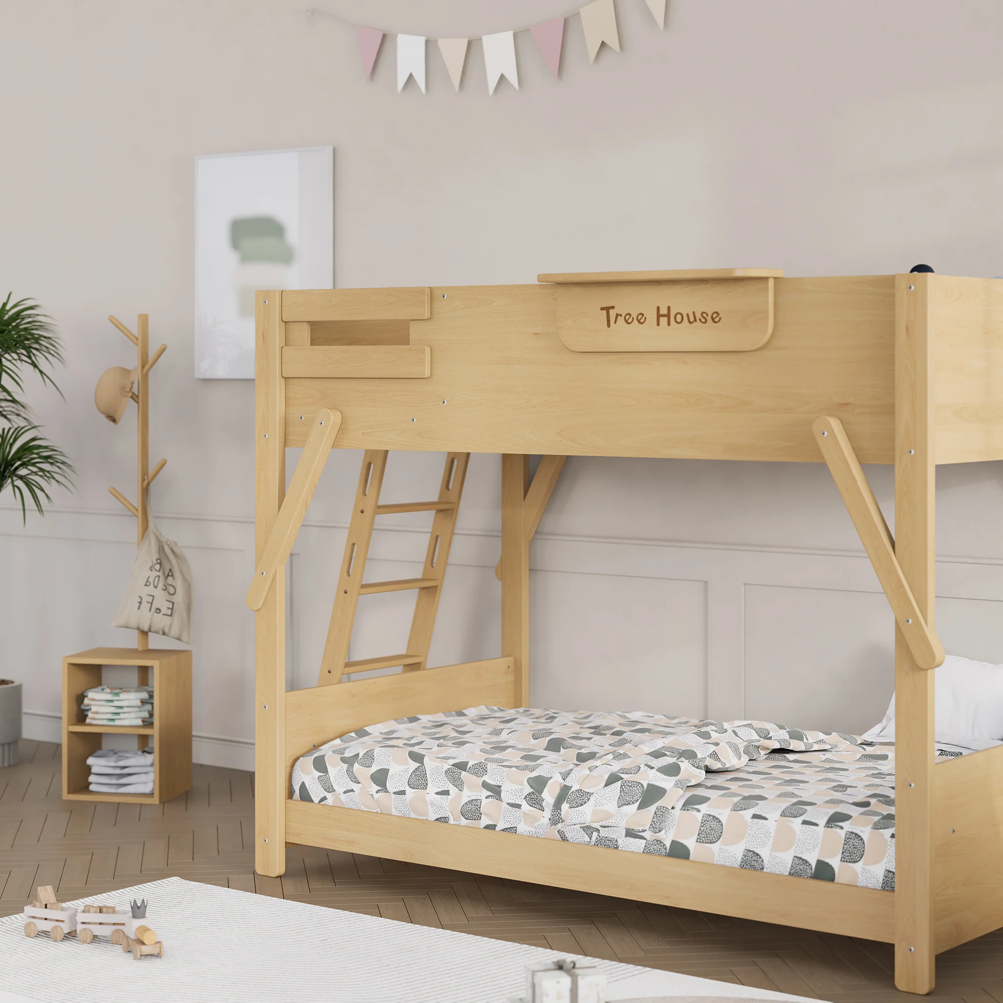 Treehouse King Single Bunk + Ladder - Image 15