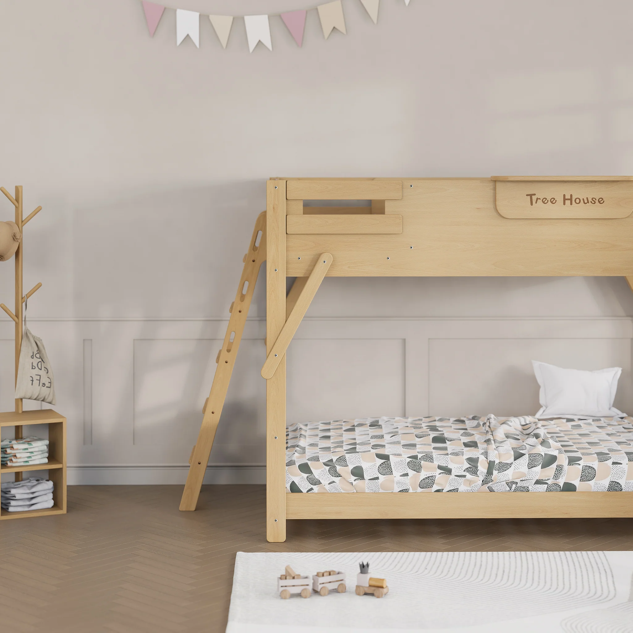 Treehouse King Single Bunk + Ladder - Image 18