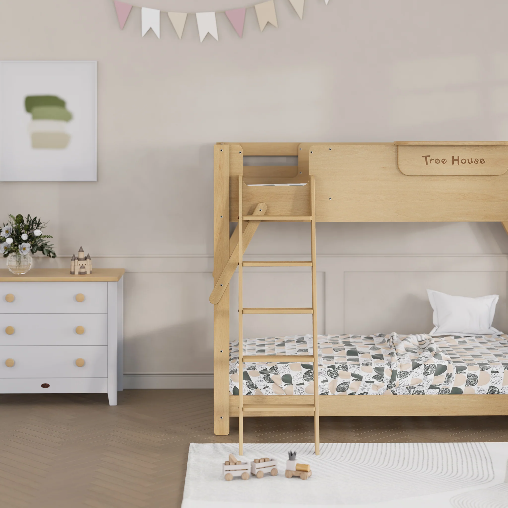 Treehouse King Single Bunk + Ladder - Image 19
