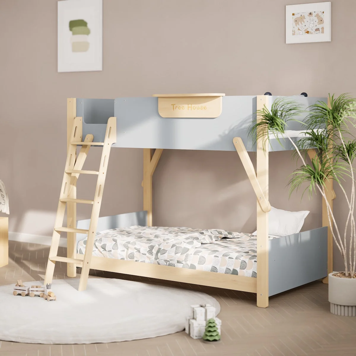 Treehouse King Single Bunk + Ladder - Image 8