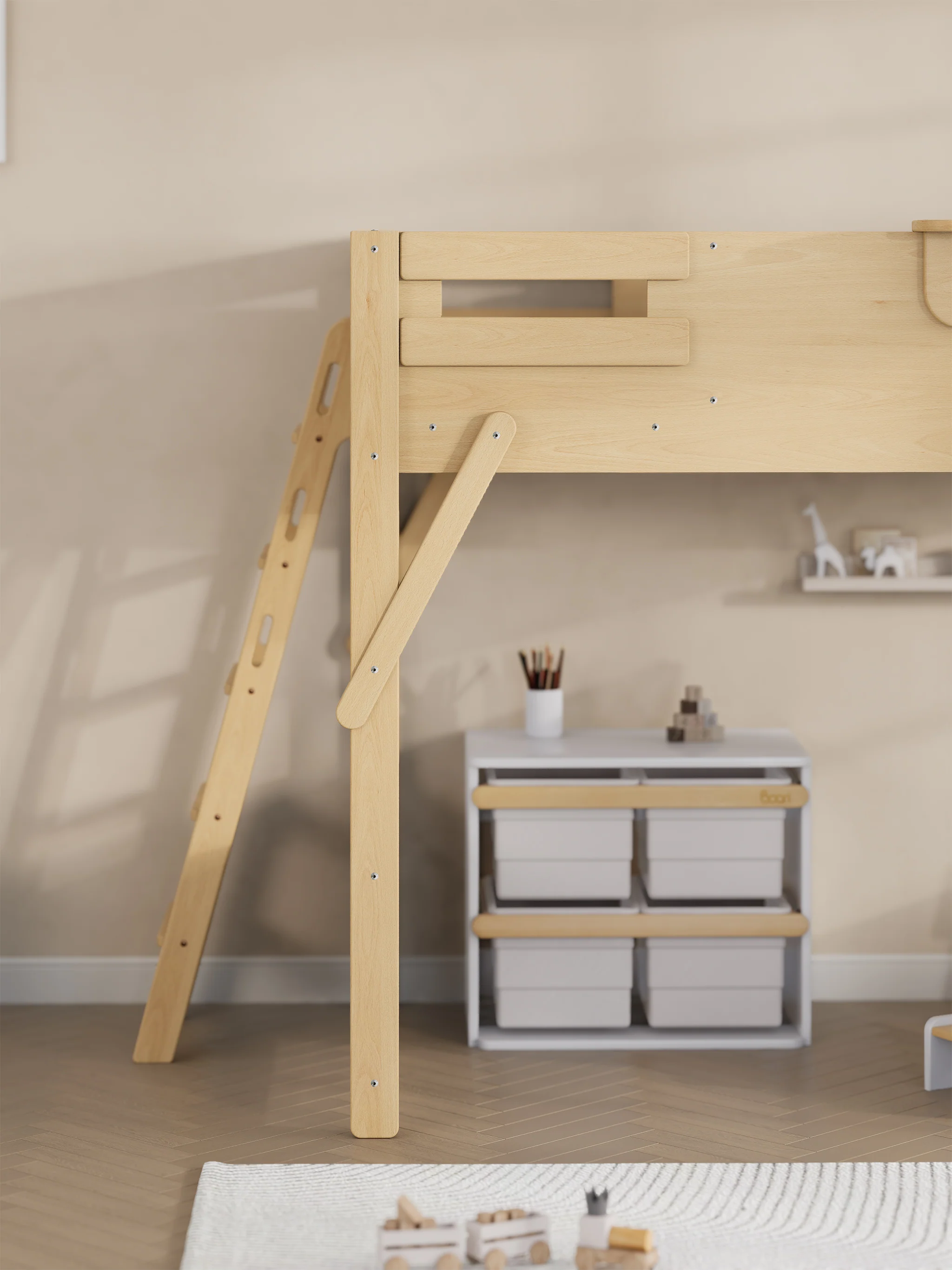 Treehouse King Single Loft + Ladder - Image 13