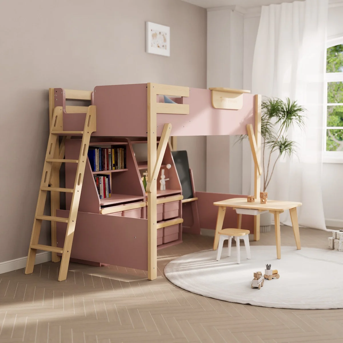 Treehouse King Single Loft + Ladder - Image 7