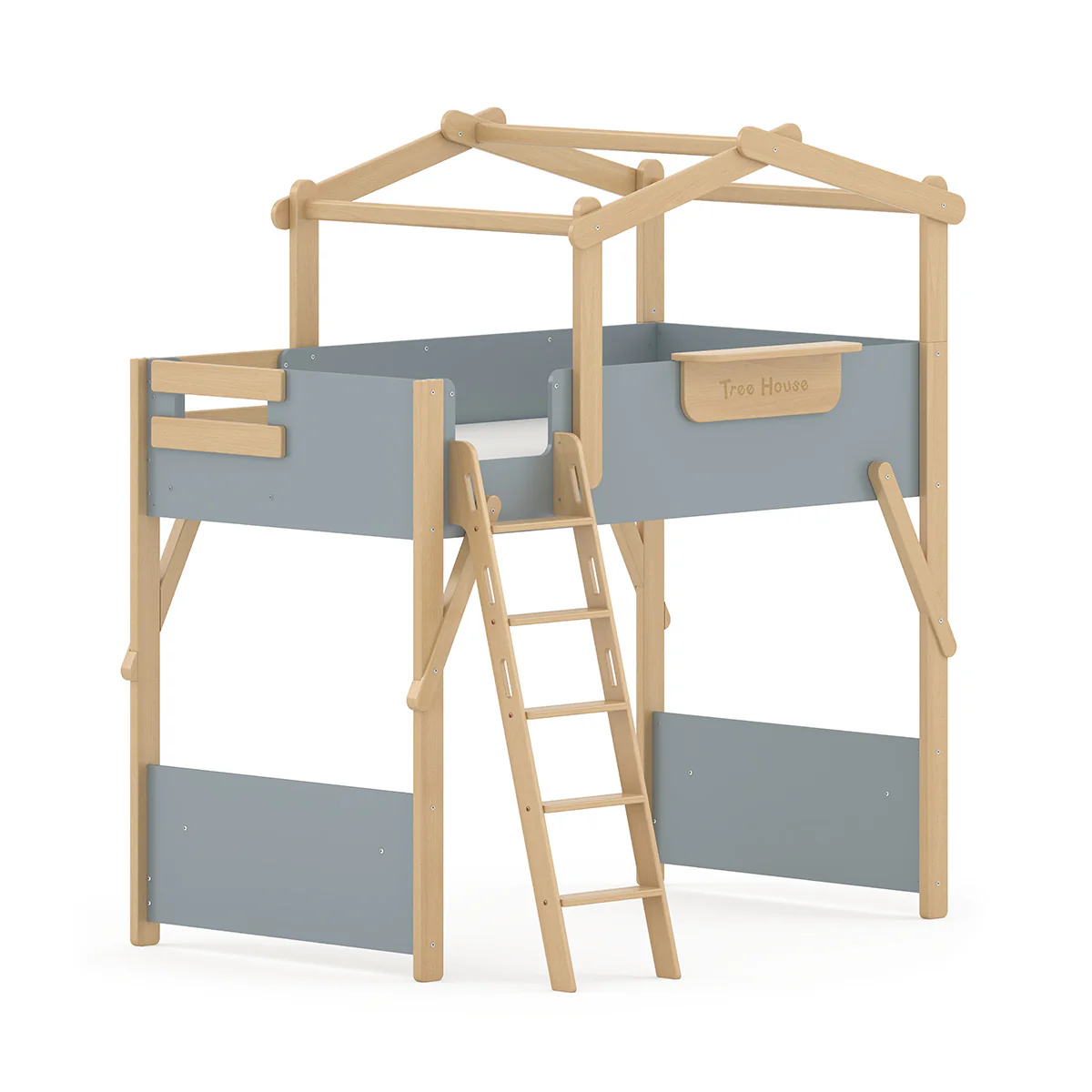 Treehouse King Single Loft + Roof Frame and Ladder - Image 8