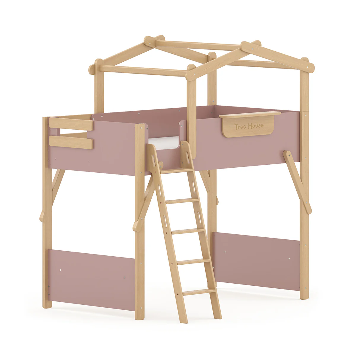 Treehouse King Single Loft + Roof Frame and Ladder - Image 9