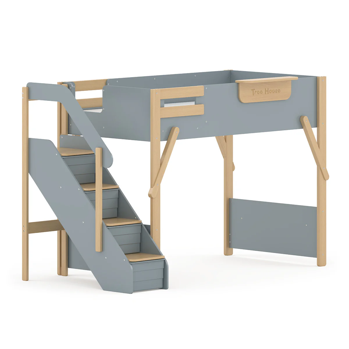 Treehouse King Single Loft + Storage Staircase - Image 14