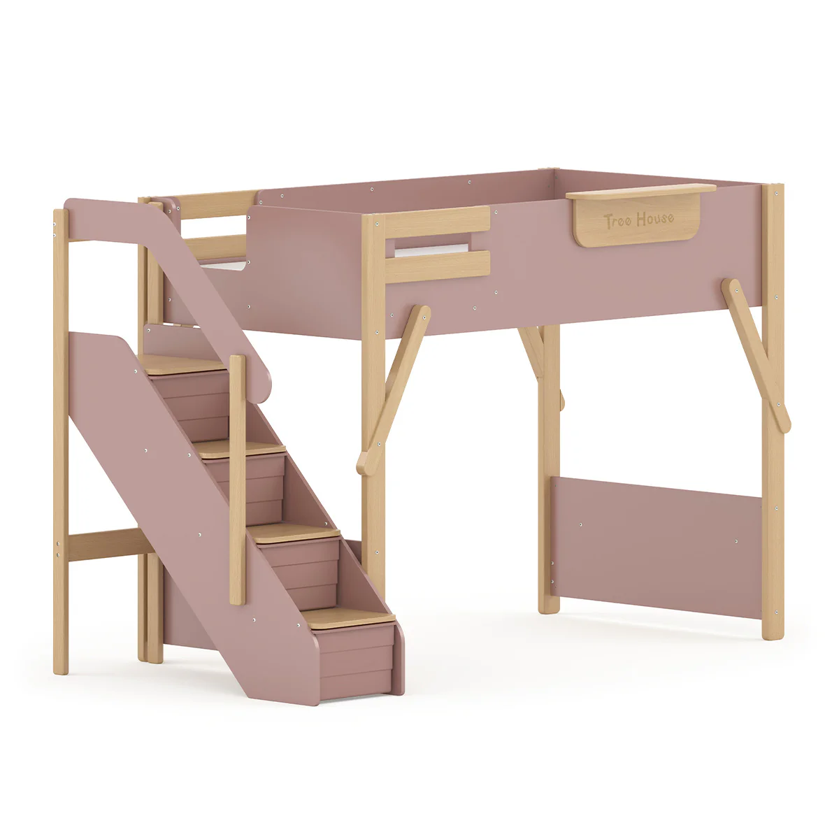 Treehouse King Single Loft + Storage Staircase - Image 15
