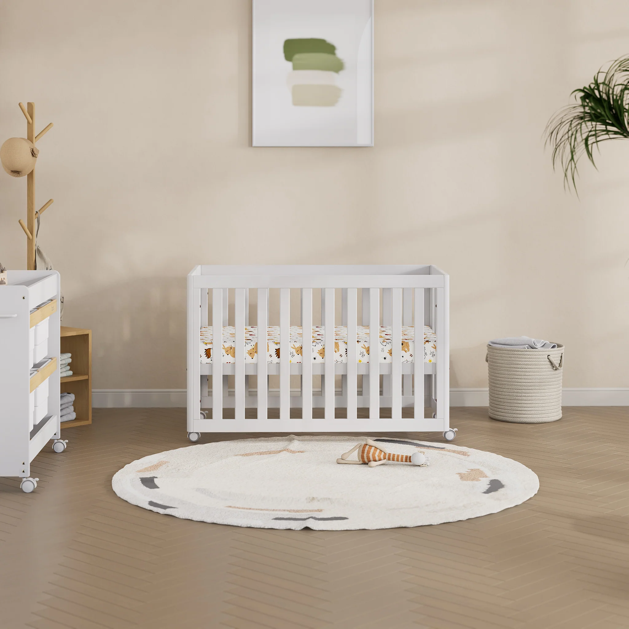 Turin Compact Baby Cot - Image 12