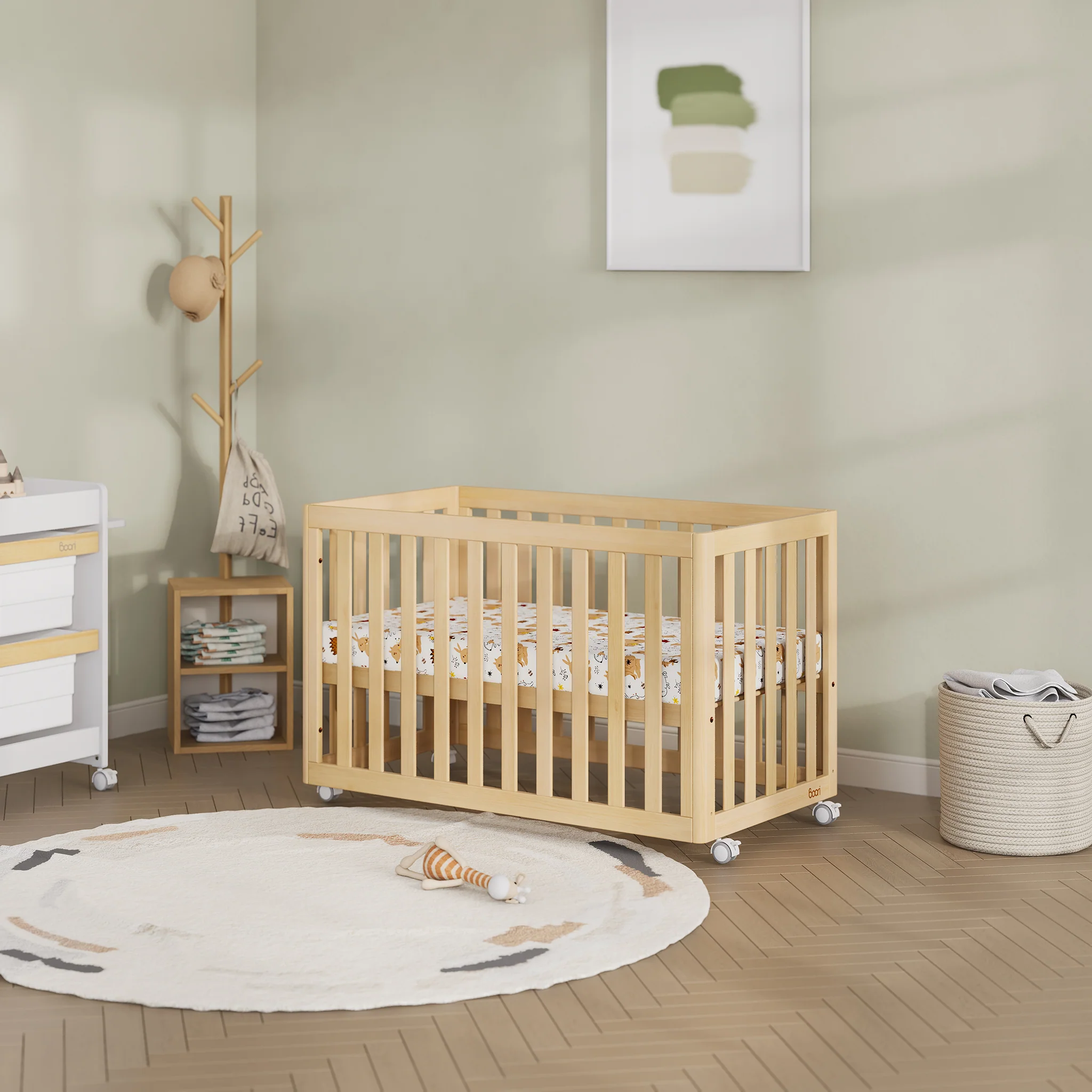 Turin Compact Baby Cot - Image 13