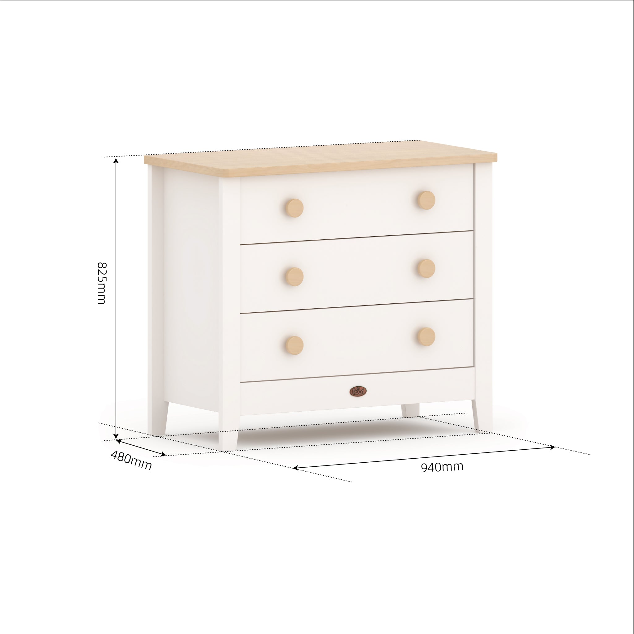 Universal 3 Drawer Chest - Image 8